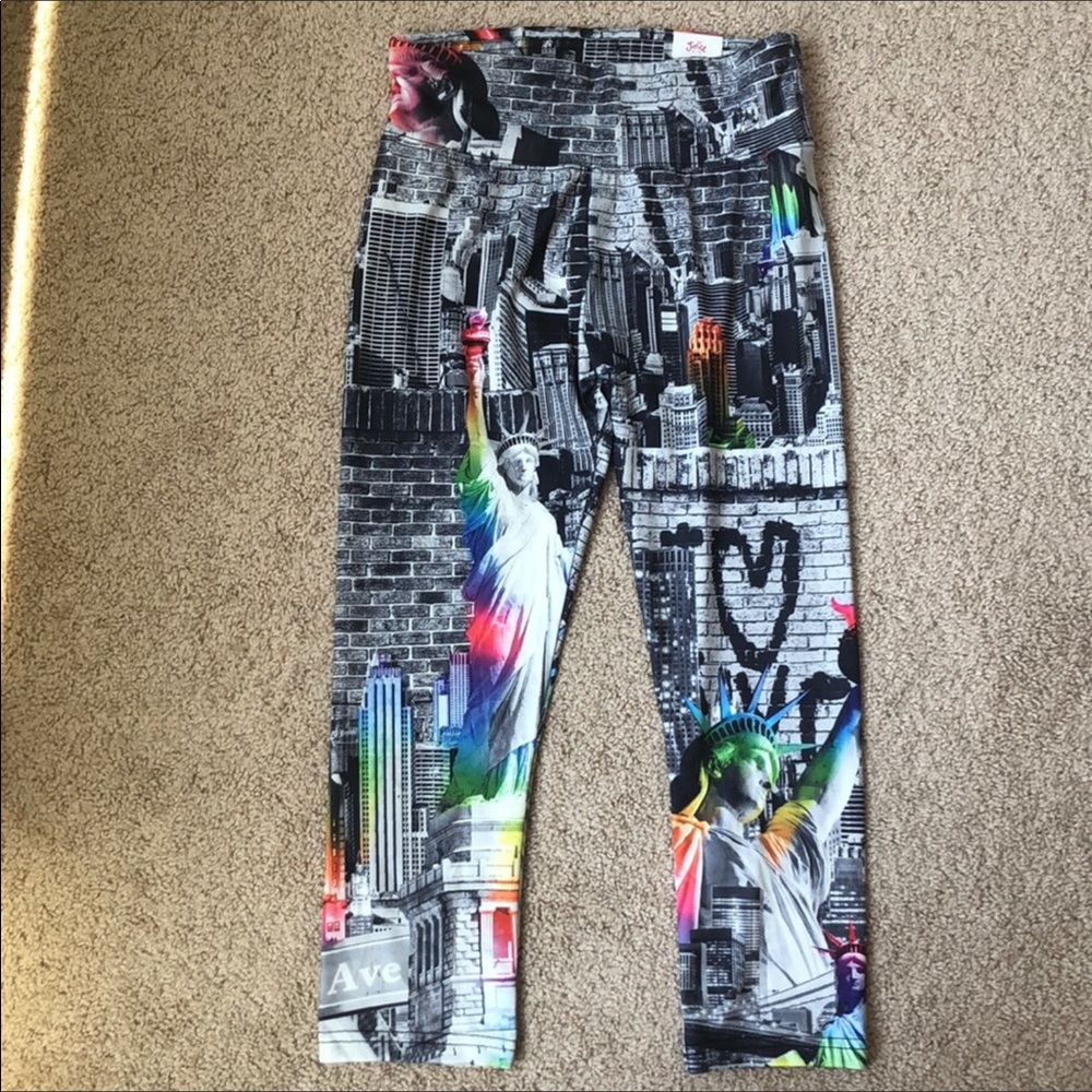 Justice cropped leggings size 12